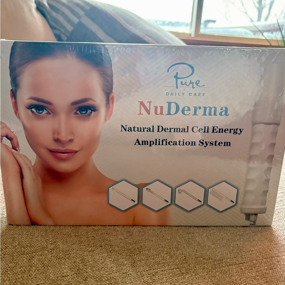 New, Pure Daily Spa, NuDerma, Natural Dermal Cell Energy Amplification System